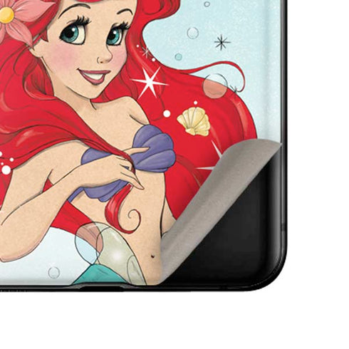 Disney The Little Mermaid Ariel Sparkles Art Galaxy Z Flip Skin