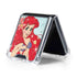 Disney The Little Mermaid Ariel Sparkles Art Galaxy Z Flip5 5G Clear Case