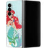Disney The Little Mermaid Ariel Sparkles Art Galaxy Z Fold4 5G Skin