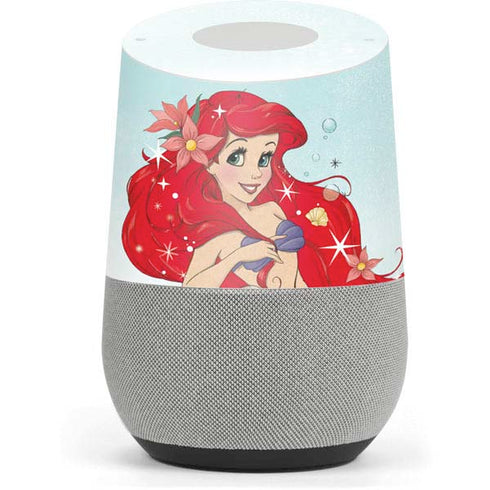 Disney The Little Mermaid Ariel Sparkles Art Google Home Skin