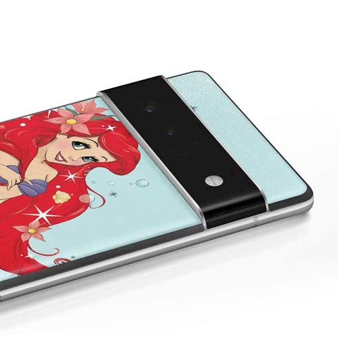 Disney The Little Mermaid Ariel Sparkles Art Google Pixel 6 Pro Skin