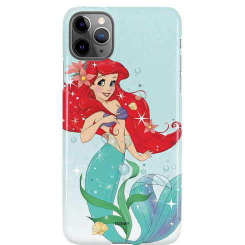 Disney The Little Mermaid Ariel Sparkles Art iPhone 11 Pro Max Lite Case