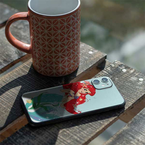 Disney The Little Mermaid Ariel Sparkles Art iPhone 11 Skin