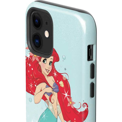 Disney The Little Mermaid Ariel Sparkles Art iPhone 12 Impact Case