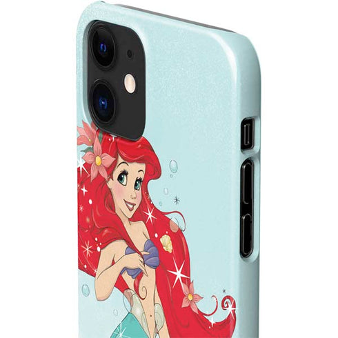 Disney The Little Mermaid Ariel Sparkles Art iPhone 12 Mini Lite Case