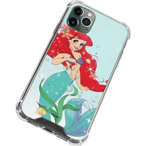 Disney The Little Mermaid Ariel Sparkles Art iPhone 12 Pro Clear Case