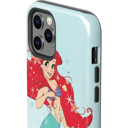 Disney The Little Mermaid Ariel Sparkles Art iPhone 12 Pro Max Impact Case