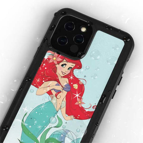 Disney The Little Mermaid Ariel Sparkles Art iPhone 12 Pro Waterproof Case