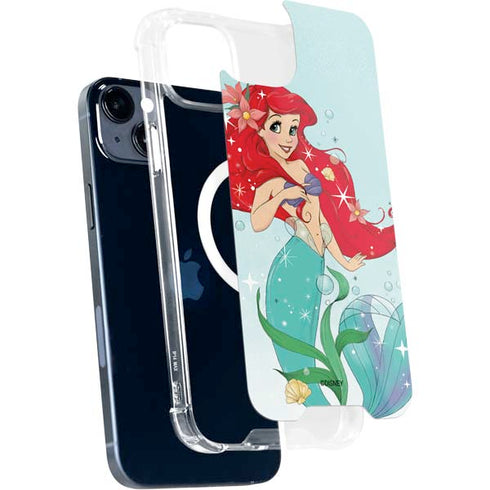 Disney The Little Mermaid Ariel Sparkles Art iPhone 13 MagSafe Case