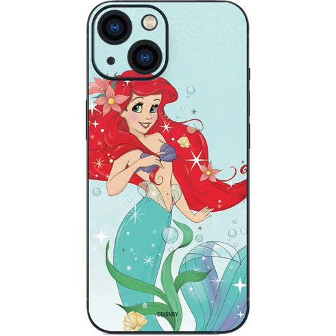 Disney The Little Mermaid Ariel Sparkles Art iPhone 13 Mini Skin