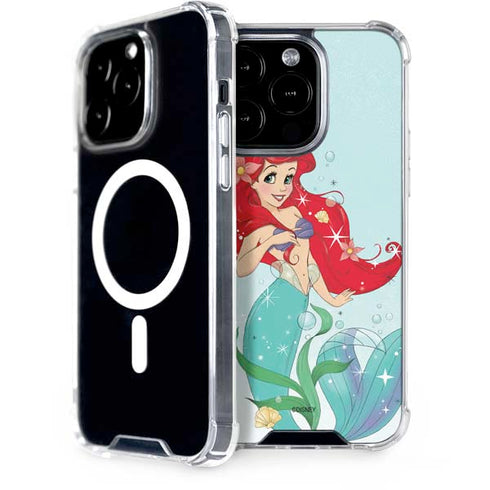 Disney The Little Mermaid Ariel Sparkles Art iPhone 13 Pro MagSafe Case
