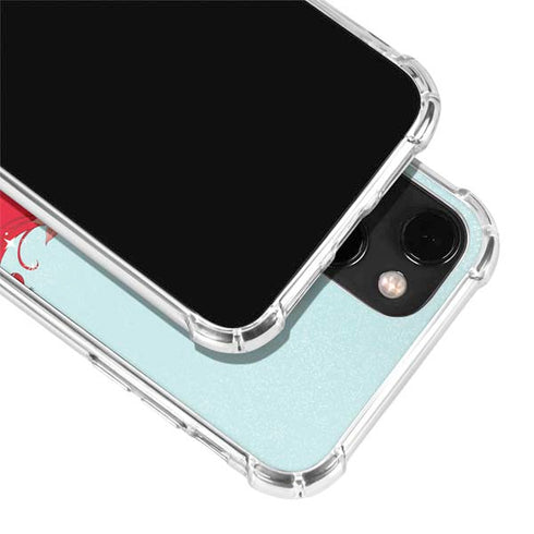 Disney The Little Mermaid Ariel Sparkles Art iPhone 14 Plus Clear Case