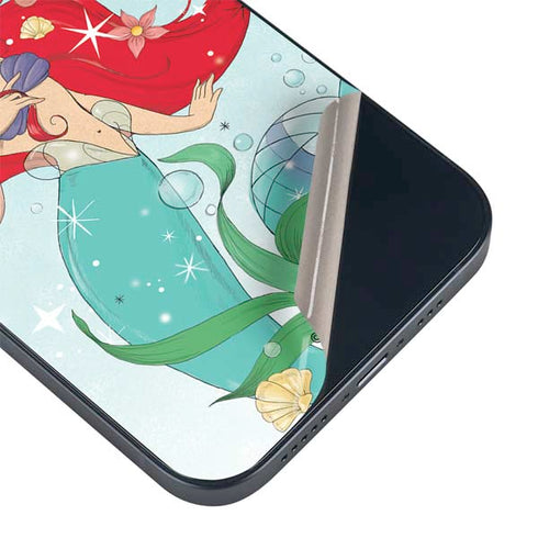 Disney The Little Mermaid Ariel Sparkles Art iPhone 15 Plus Skin