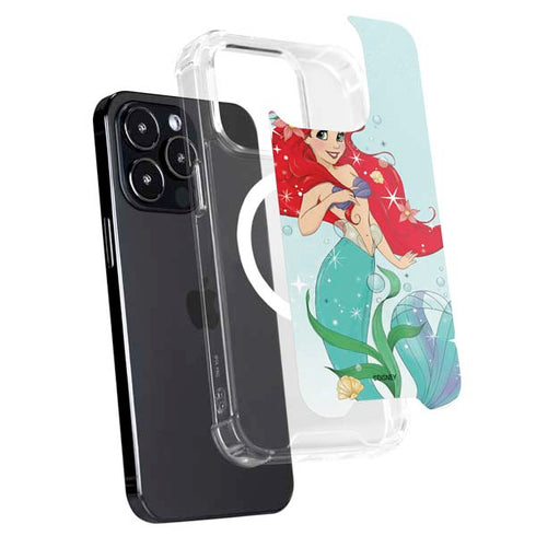 Disney The Little Mermaid Ariel Sparkles Art iPhone 15 Pro Max MagSafe Case