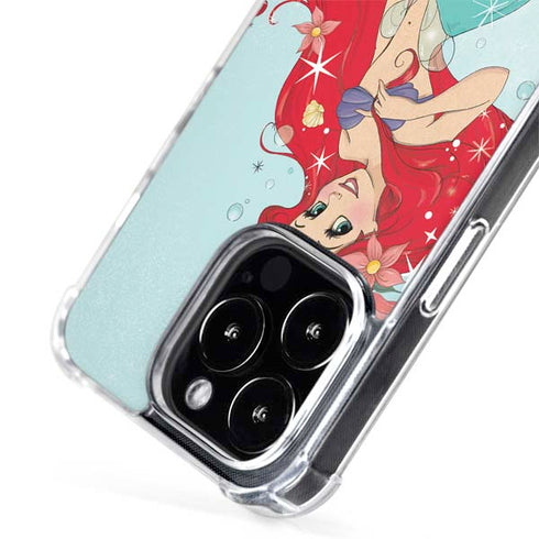 Disney The Little Mermaid Ariel Sparkles Art iPhone 14 Pro Max MagSafe Case