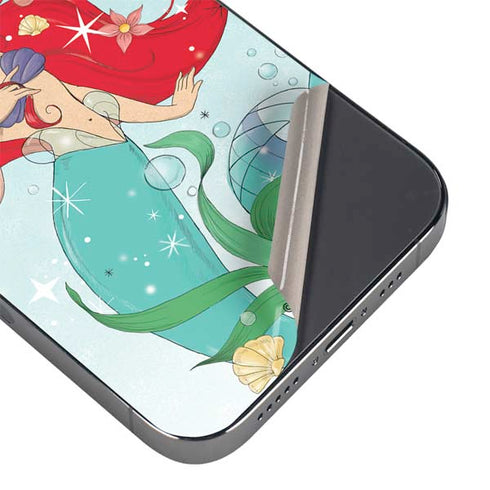 Disney The Little Mermaid Ariel Sparkles Art iPhone 14 Pro Max Skin