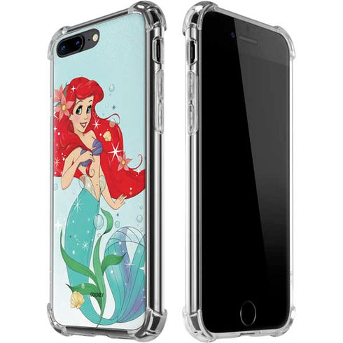 Disney The Little Mermaid Ariel Sparkles Art iPhone 7/8 Plus Clear Case