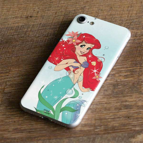 Disney The Little Mermaid Ariel Sparkles Art iPhone 7 Skin