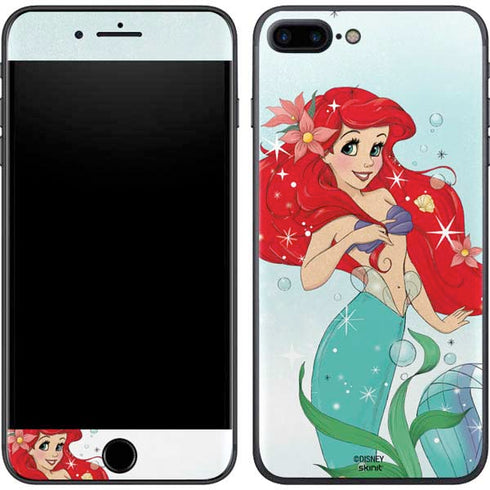Disney The Little Mermaid Ariel Sparkles Art iPhone 8 Plus Skin