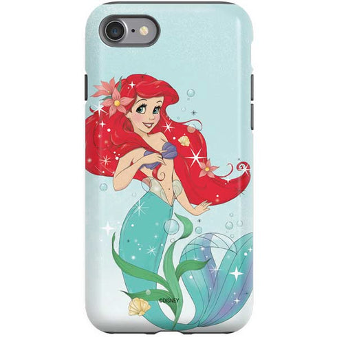 Disney The Little Mermaid Ariel Sparkles Art iPhone SE (2nd & 3rd Gen) Pro Case