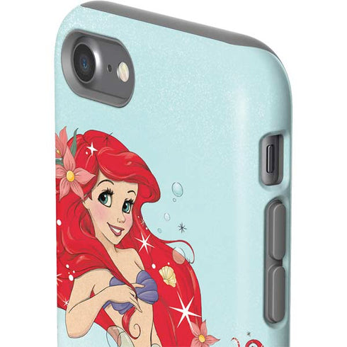 Disney The Little Mermaid Ariel Sparkles Art iPhone SE (2nd & 3rd Gen) Pro Case