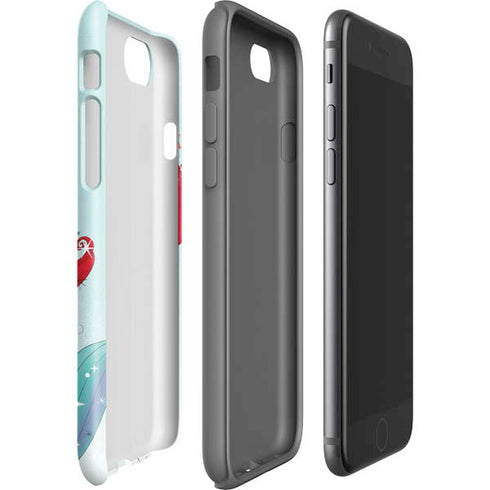 Disney The Little Mermaid Ariel Sparkles Art iPhone SE (2nd & 3rd Gen) Pro Case