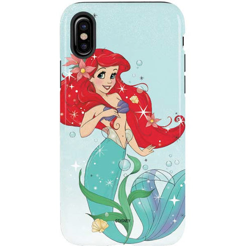 Disney The Little Mermaid Ariel Sparkles Art iPhone X Pro Case