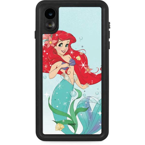 Disney The Little Mermaid Ariel Sparkles Art iPhone XR Waterproof Case