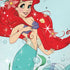 Disney The Little Mermaid Ariel Sparkles Art iPhone XS Skin