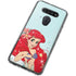 Disney The Little Mermaid Ariel Sparkles Art LG K51/Q51 Clear Case