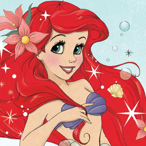 Disney The Little Mermaid Ariel Sparkles Art Moto E5 Play Skin