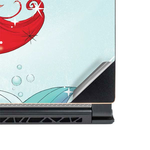 Disney The Little Mermaid Ariel Sparkles Art MSI GS65 Stealth Laptop Skin