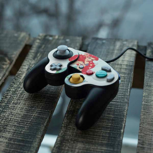 Disney The Little Mermaid Ariel Sparkles Art Nintendo GameCube Controller Skin