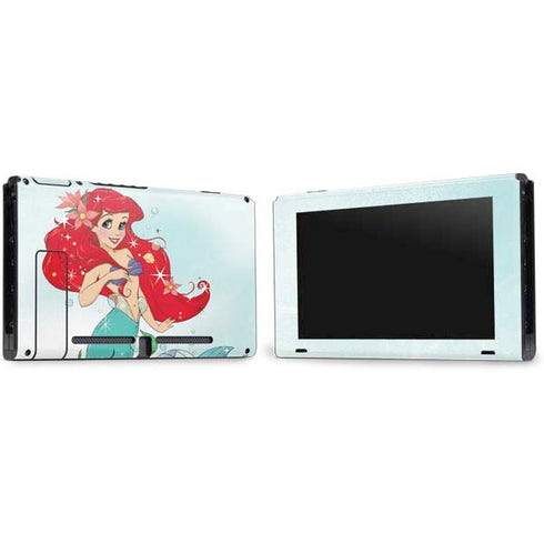 Disney The Little Mermaid Ariel Sparkles Art Nintendo Switch Bundle Skin