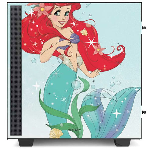 Disney The Little Mermaid Ariel Sparkles Art NZXT H510 Compact ATX Mid-Tower Case Skin