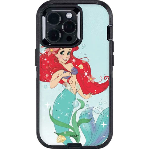 Disney The Little Mermaid Ariel Sparkles Art Otterbox Defender iPhone Skin
