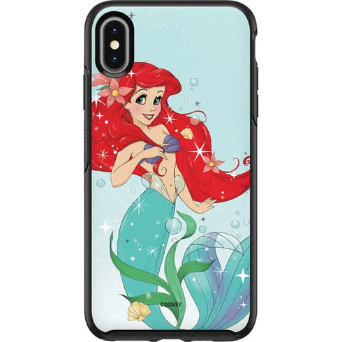 Disney The Little Mermaid Ariel Sparkles Art Otterbox Symmetry iPhone Skin