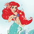 Disney The Little Mermaid Ariel Sparkles Art PS4 Pro/Slim Controller Skin