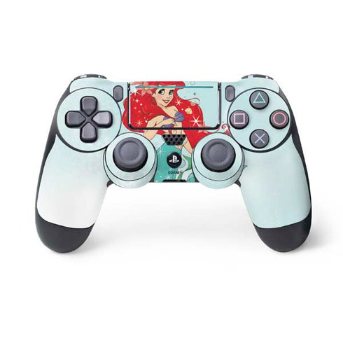 Disney The Little Mermaid Ariel Sparkles Art PS4 Pro/Slim Controller Skin