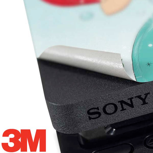 Disney The Little Mermaid Ariel Sparkles Art PS4 Slim Bundle Skin