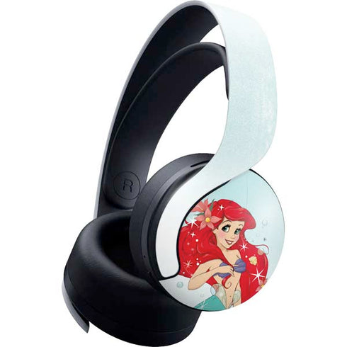 Disney The Little Mermaid Ariel Sparkles Art PULSE 3D Wireless Headset for PS5 Skin