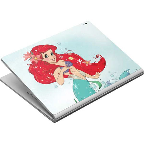 Disney The Little Mermaid Ariel Sparkles Art Surface Book Skin