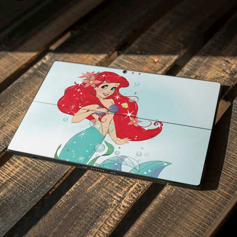 Disney The Little Mermaid Ariel Sparkles Art Surface Pro 6 Skin