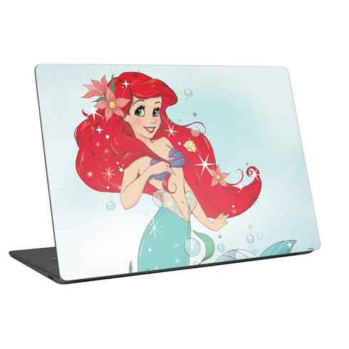 Disney The Little Mermaid Ariel Sparkles Art Universal Laptop 12in (9.8 x 6.8in) Skin