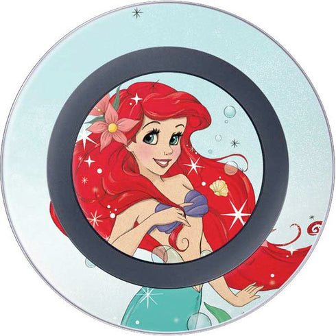Disney The Little Mermaid Ariel Sparkles Art Wireless Charger Skin