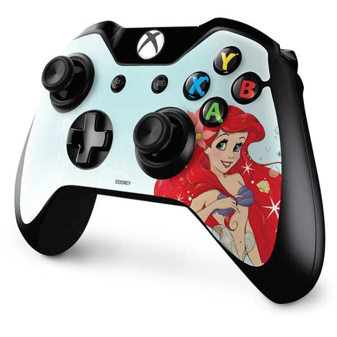 Disney The Little Mermaid Ariel Sparkles Art Xbox One Controller Skin