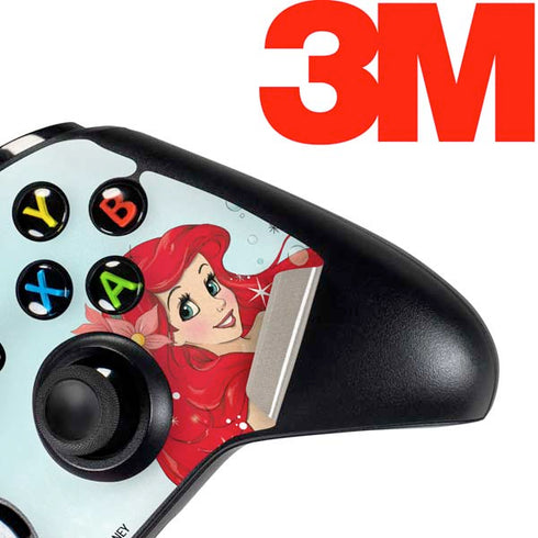 Disney The Little Mermaid Ariel Sparkles Art Xbox One Controller Skin