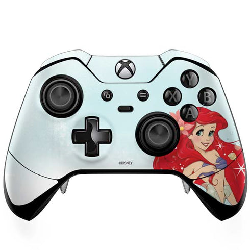 Disney The Little Mermaid Ariel Sparkles Art Xbox One Elite Controller Skin