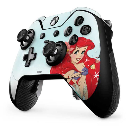 Disney The Little Mermaid Ariel Sparkles Art Xbox One Elite Controller Skin