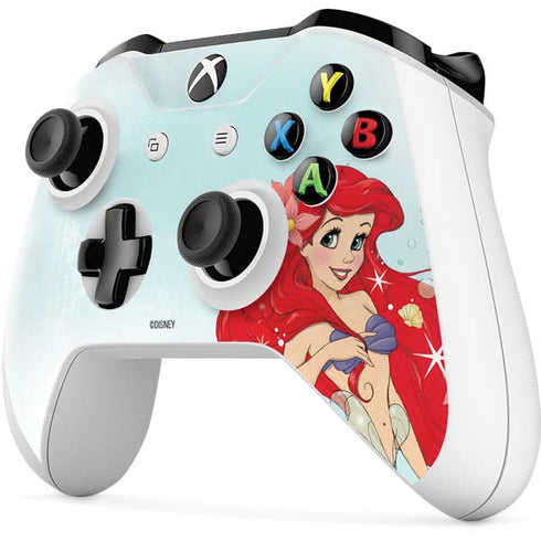 Disney The Little Mermaid Ariel Sparkles Art Xbox One S Controller Skin